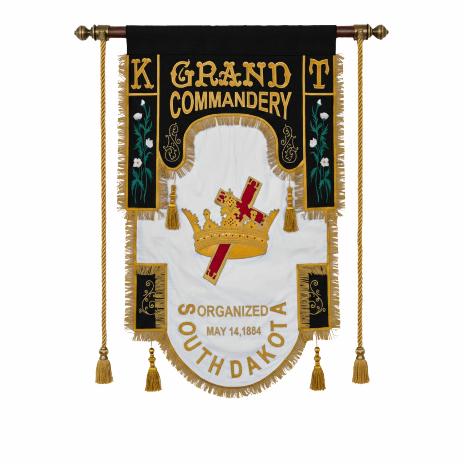 Grand Knights Templar Commandery Banner