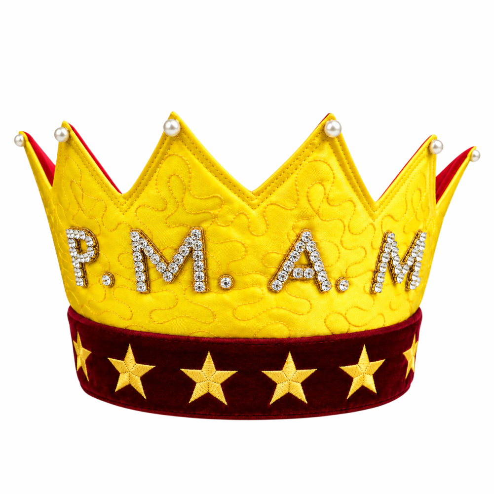 Masonic AM PM Satin Crown