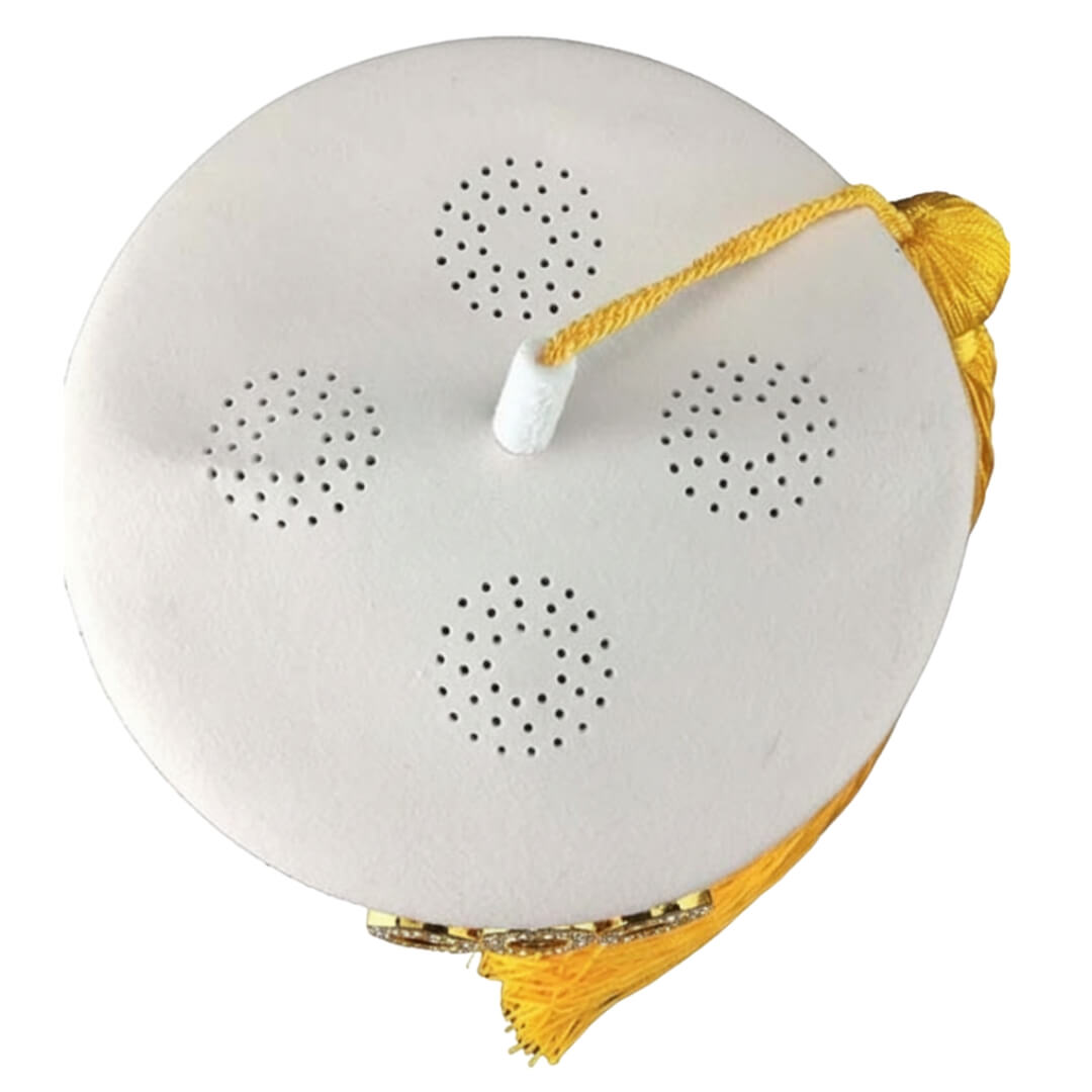 OES Plain Fez with Star & Rhinestone Pin