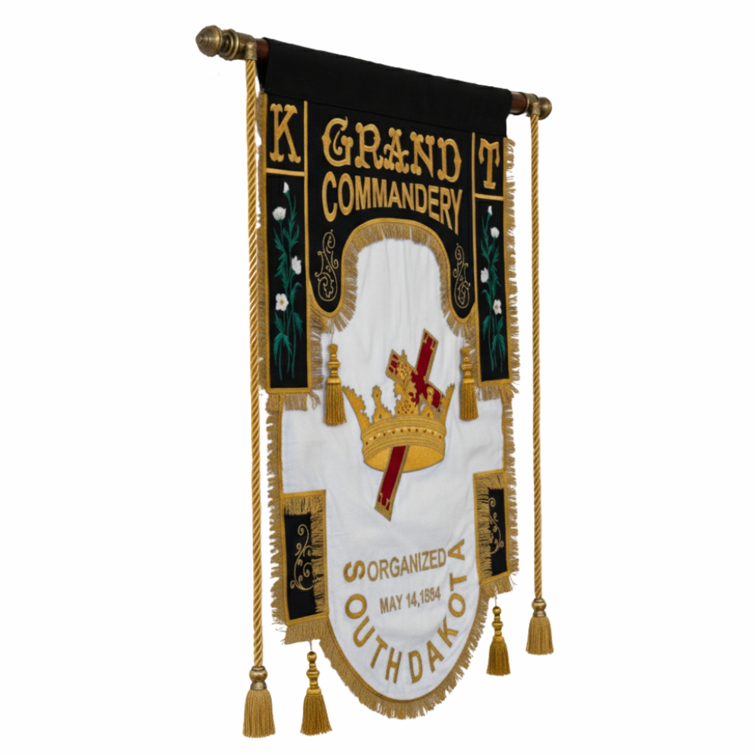 Grand Knights Templar Commandery Banner