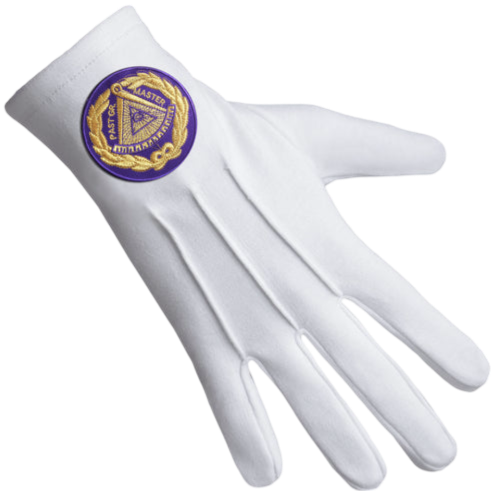 Past Grand Master Blue Lodge Gloves