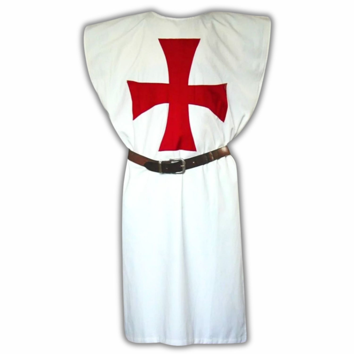 White Surcoat with Red Templar Cross