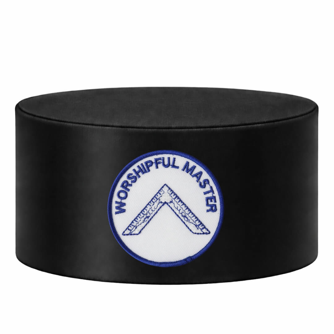 Worshipful Master Blue Lodge Crown Cap 