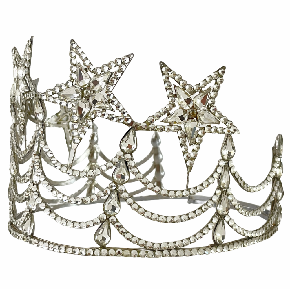 OES 5-Stars Silver Star Crown