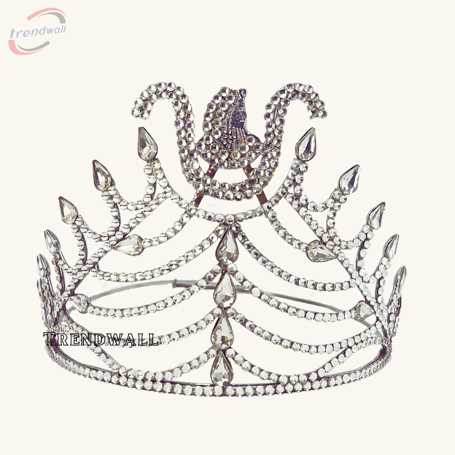 Daughter Of Sis Crown Silver Tone Adjustable fitting