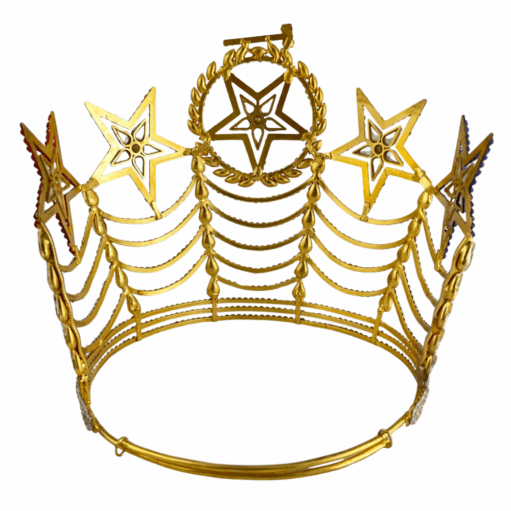 Grand Worthy Matron OES Crown Biggest Size Crown