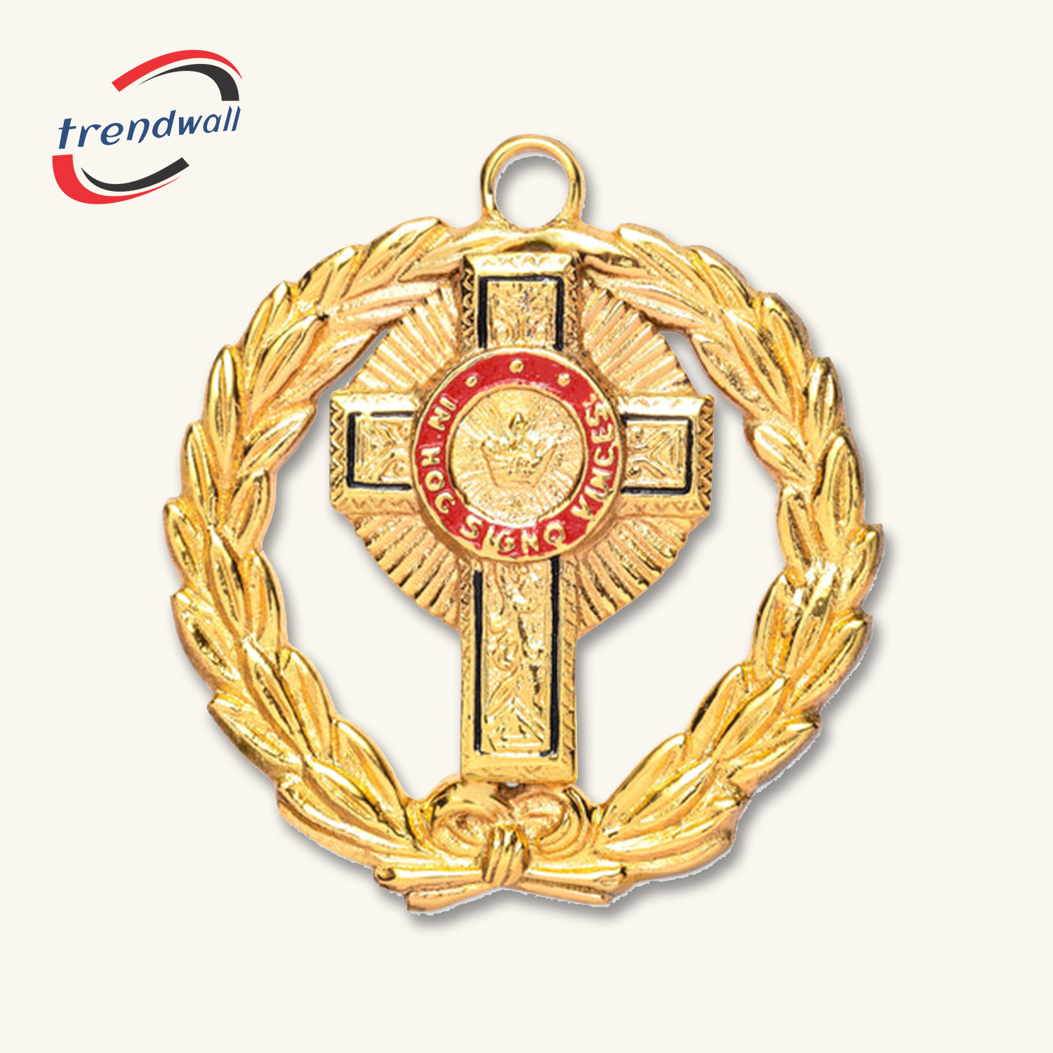 Past Grand Commander Knights Templar Commandery Officer Collar Jewel