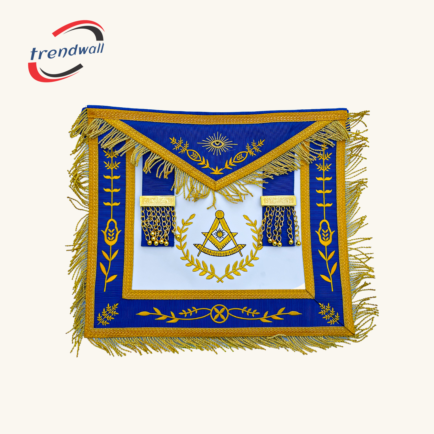 Masonic Blue Lodge Past Master Apron