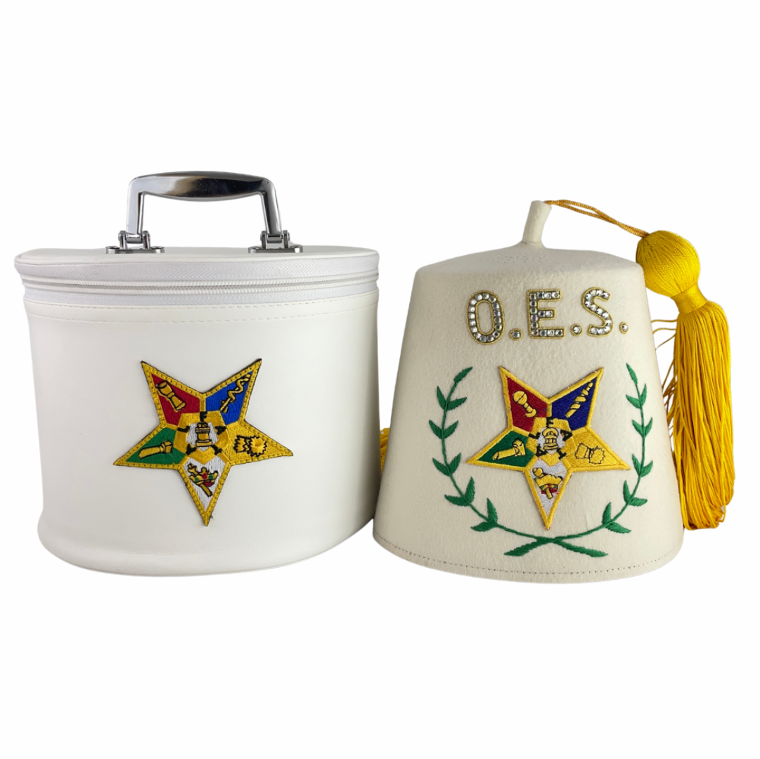 OES with Wreath, OES Fez
