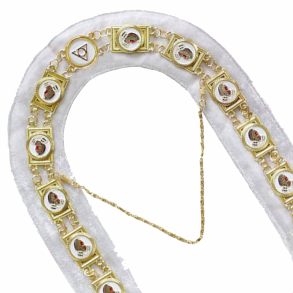 LOCOP PHA Chain Collar with Wreath Emblem