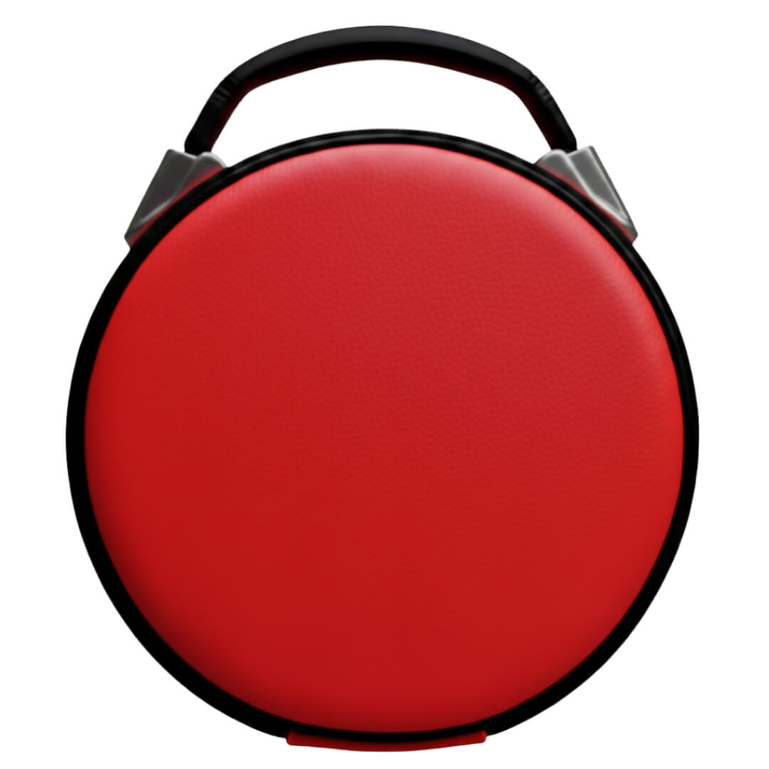 Masonic Crown Cap Case Red Color