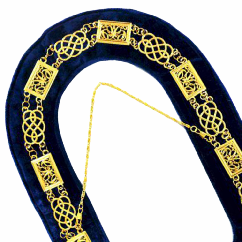 Grand Officers Blue Lodge Chain Collar