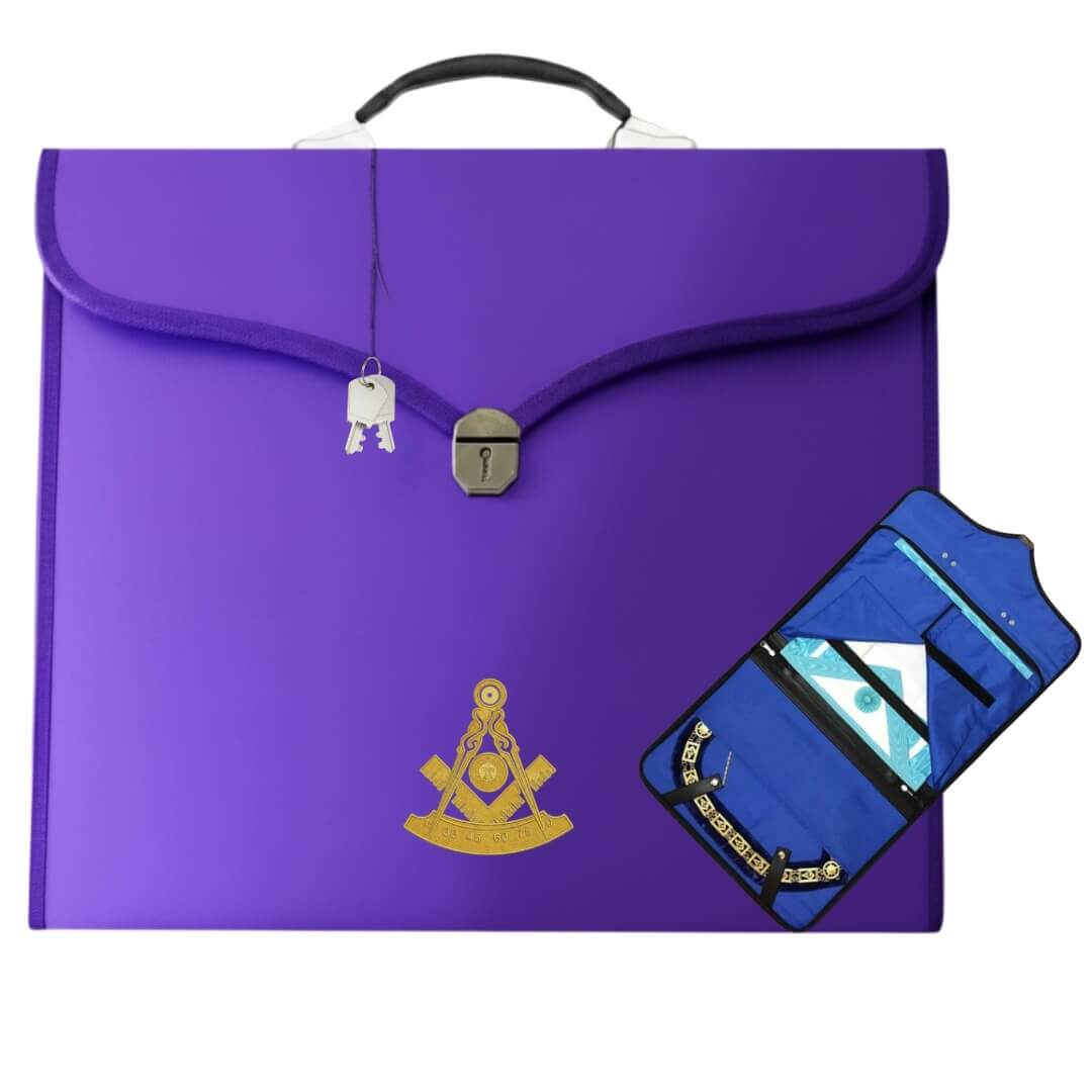 Past Master Blue Lodge Apron Case