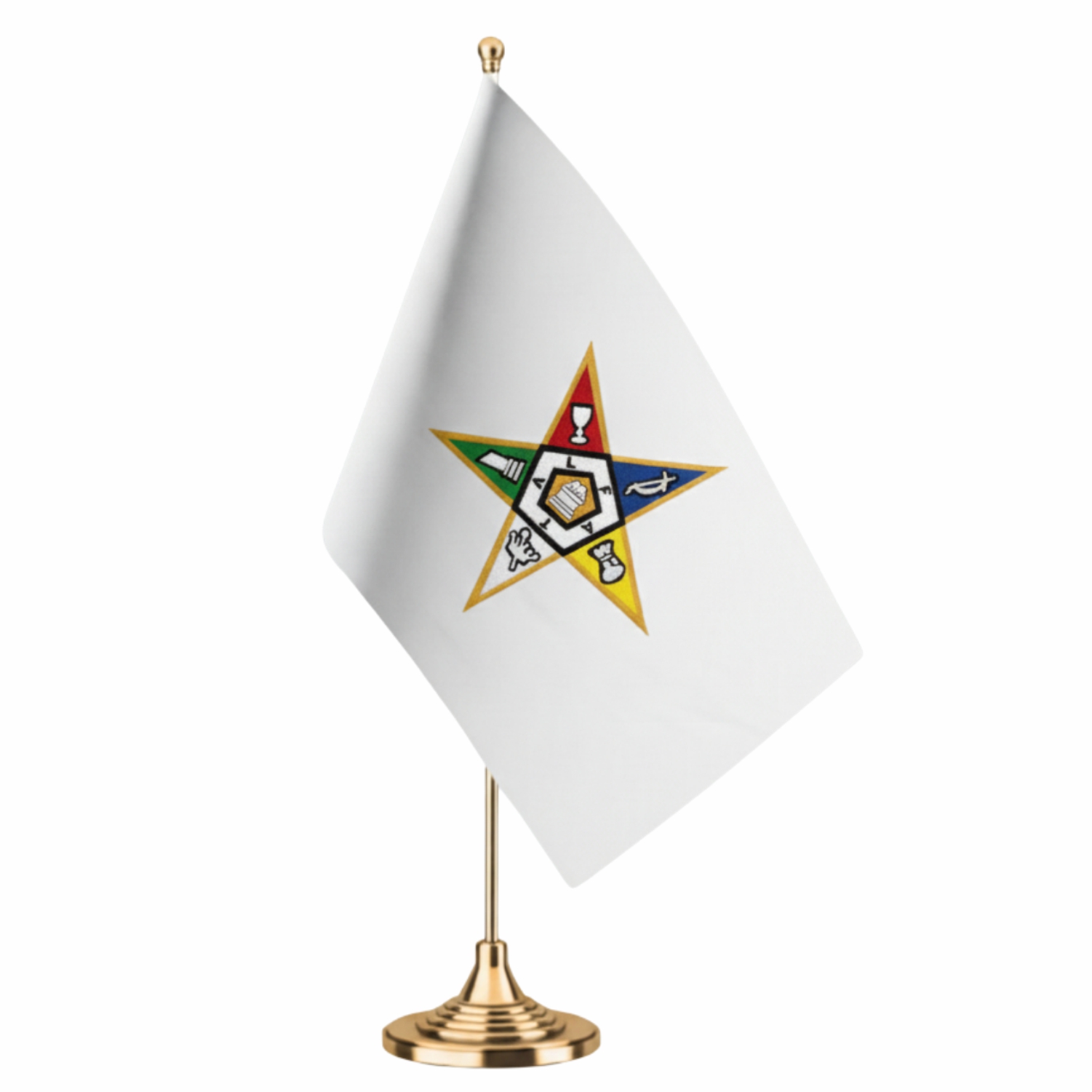 Order of the Eastern Star desk flag