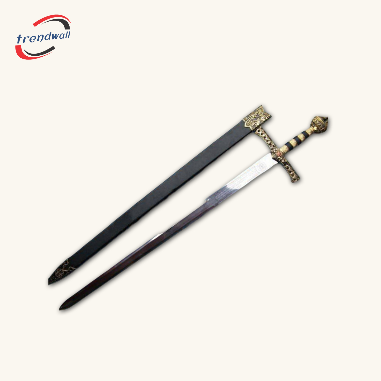 Knights Templar Commandery Sword - Mio Cid Anointed + Totem Engravings