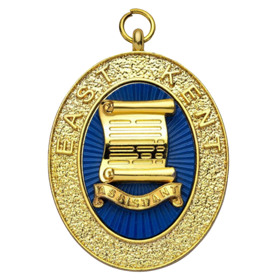 Grand Assistant Registrar Provincial Craft Collar Jewel - East Kent Gold & Blue