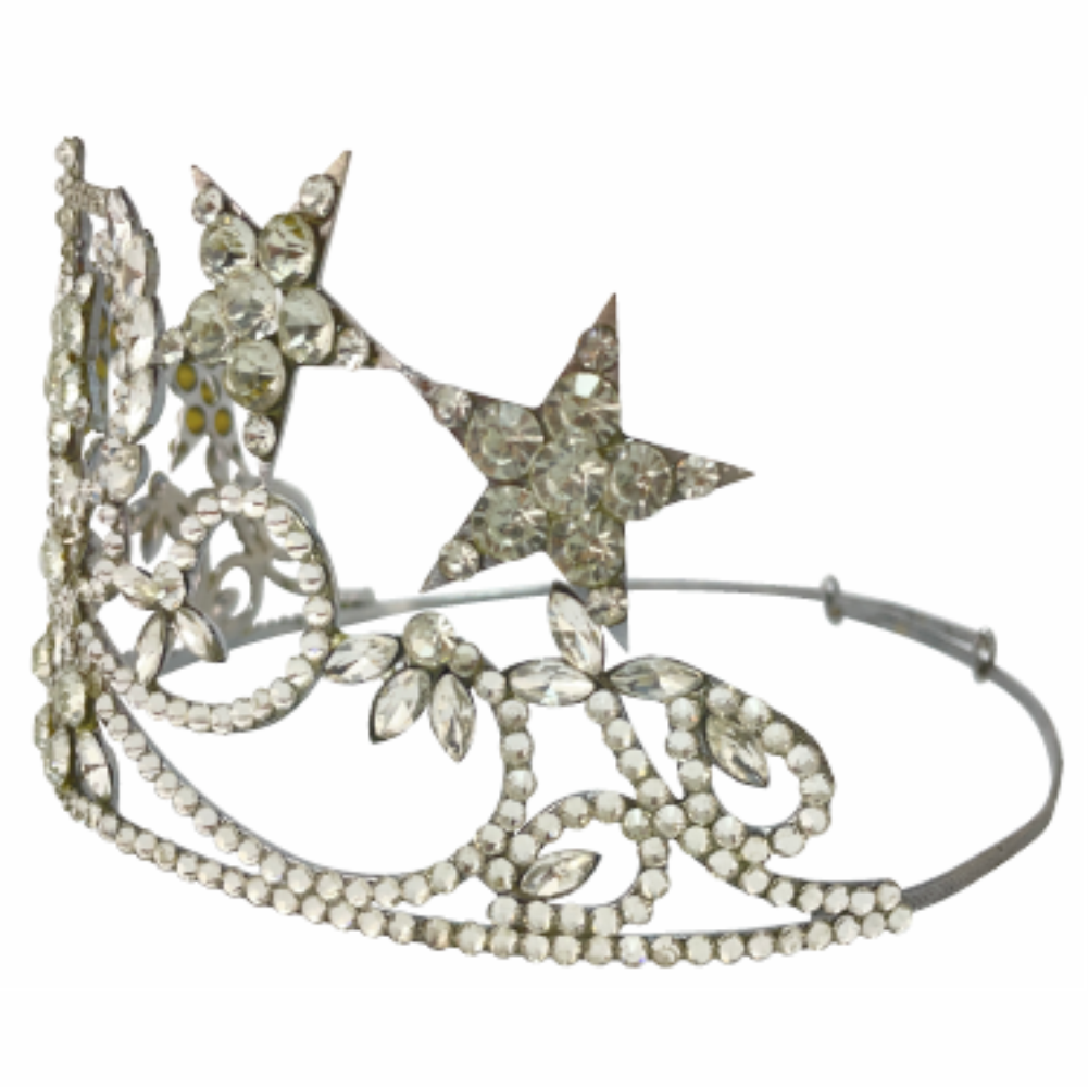 OES Silver Five Stars Crown