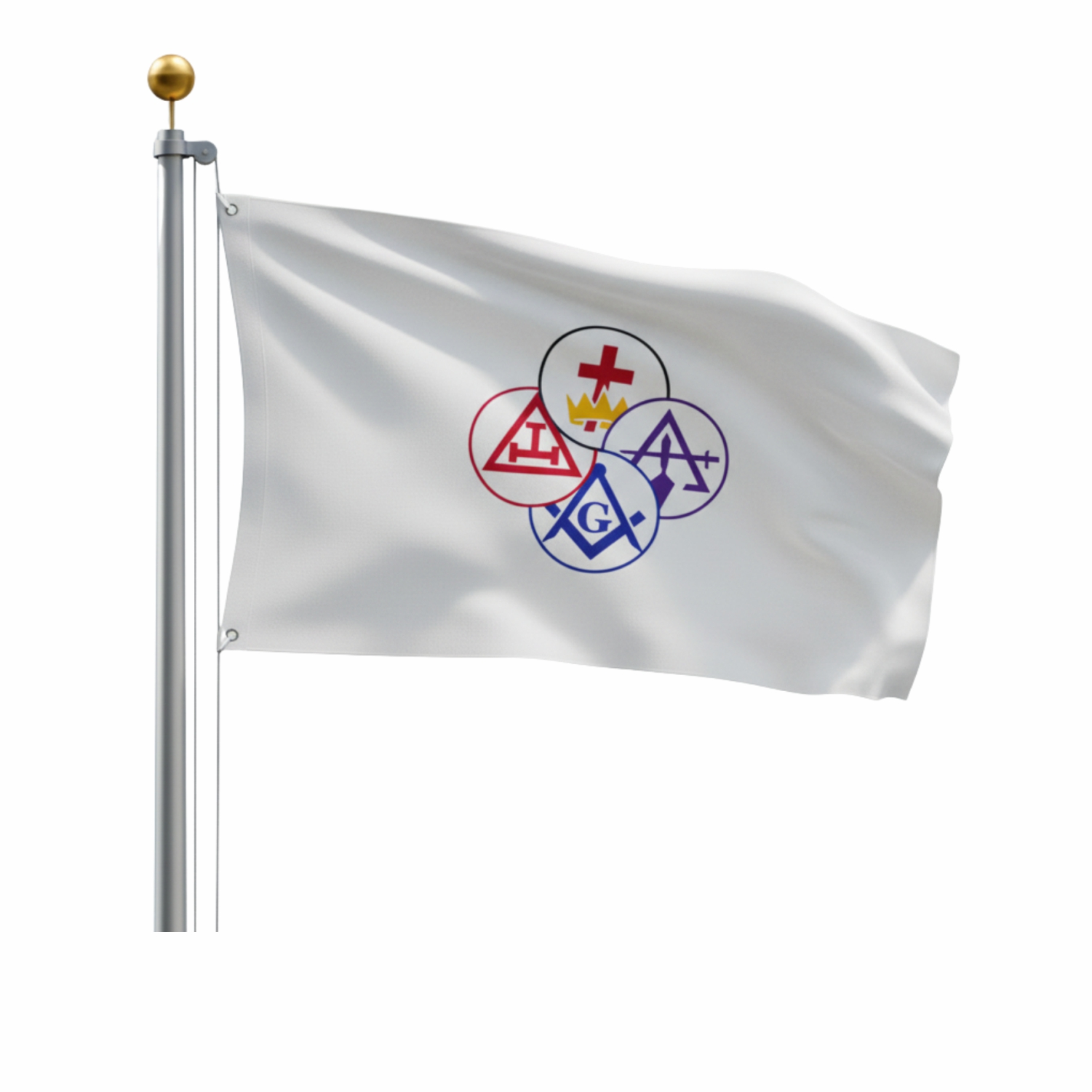 Masonic York Rite Flag
