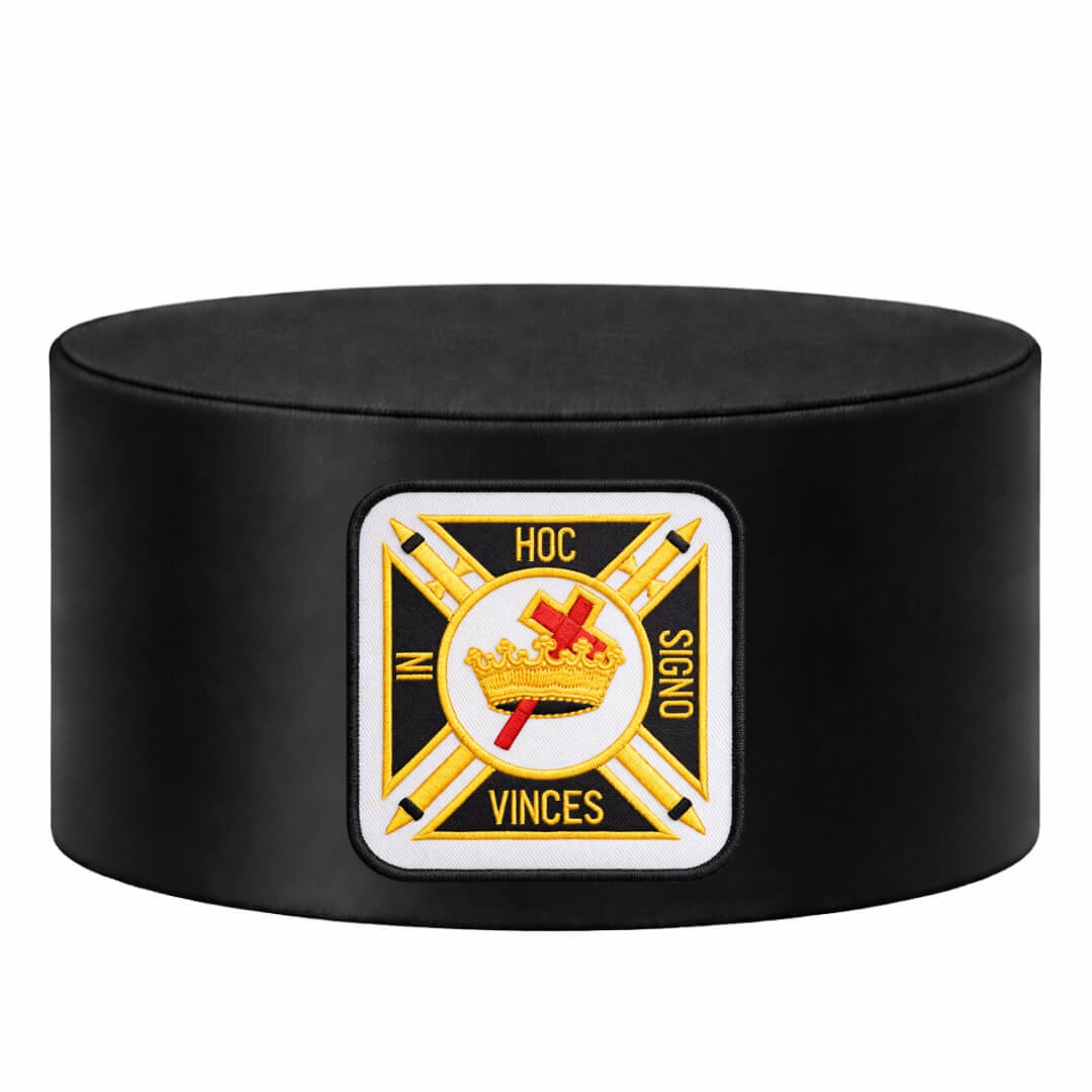 Knights Templar Commandery Crown Cap - IN HOC SIGNO VINCES