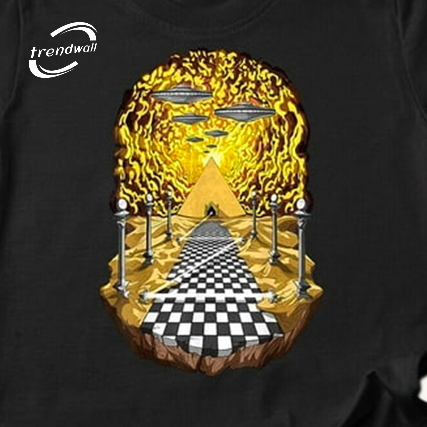Masonic Alien Egyptian Pyramids T-Shirt