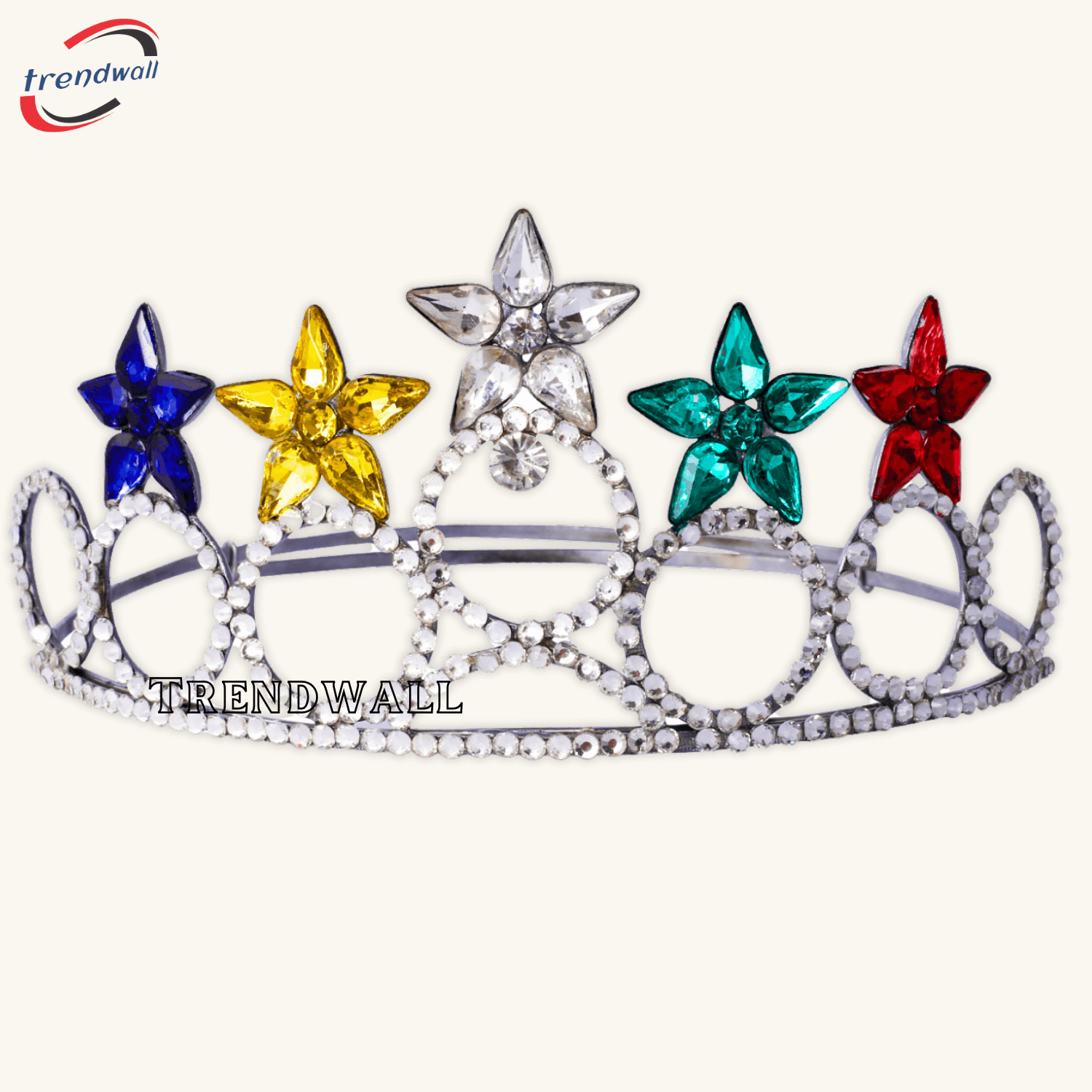 Masonic OES Crown/Tiara Gold& silver Star