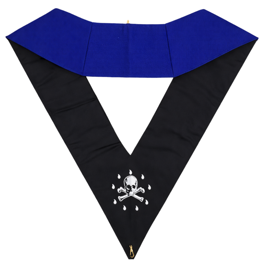 Senior Deacon Blue Lodge Collar – Royal Blue