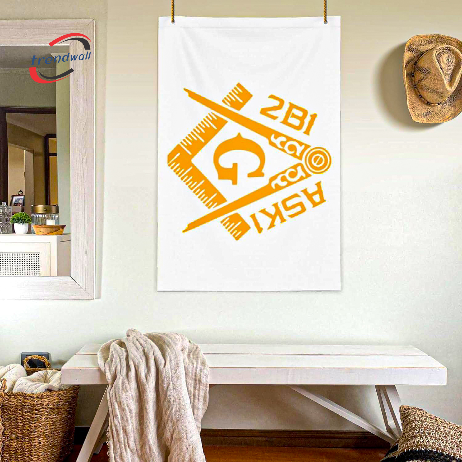 Masonic Blue Lodge Flag