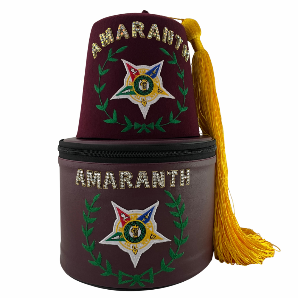 Grand Amaranth Burgundy Fez