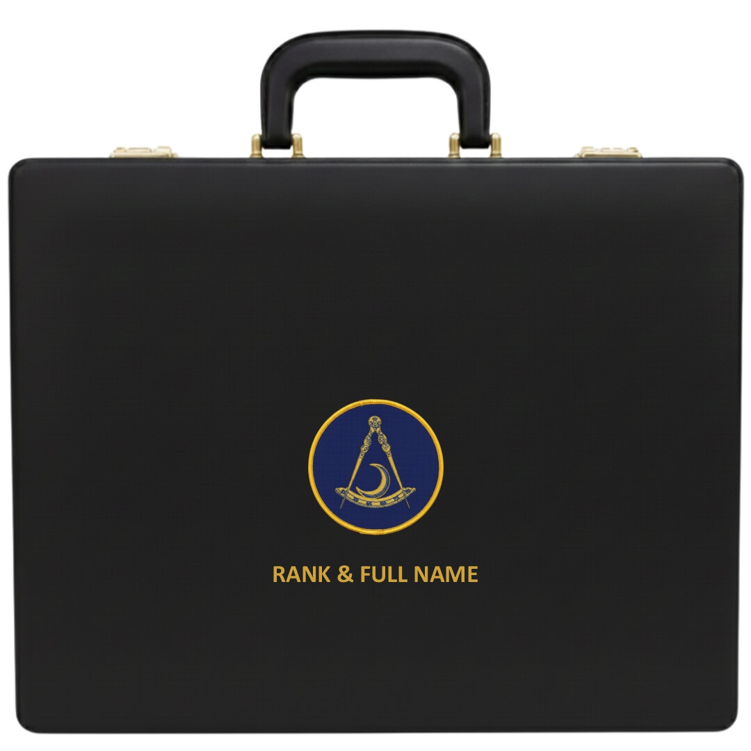 Past District Deputy Grand Master Blue Lodge Apron CasePast District Deputy Grand Master Blue Lodge Apron Case
