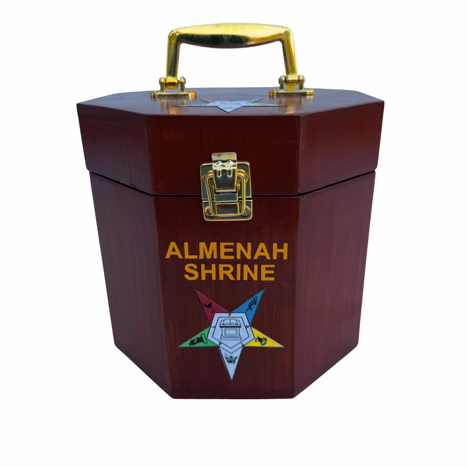 OES Custom Wooden Fez Case in Rose Wood Color