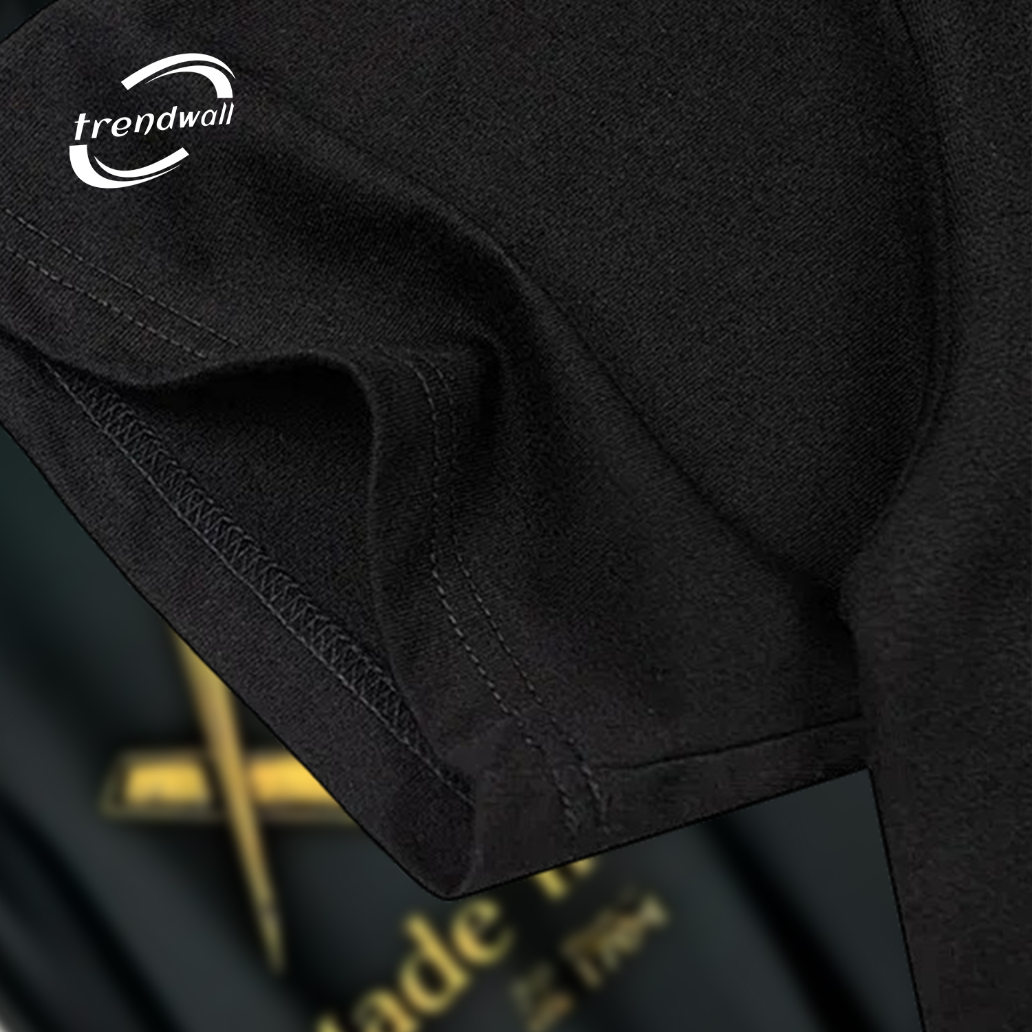 Masonic Black T-Shirt – Gold Compass & Square Symbol for Freemasons