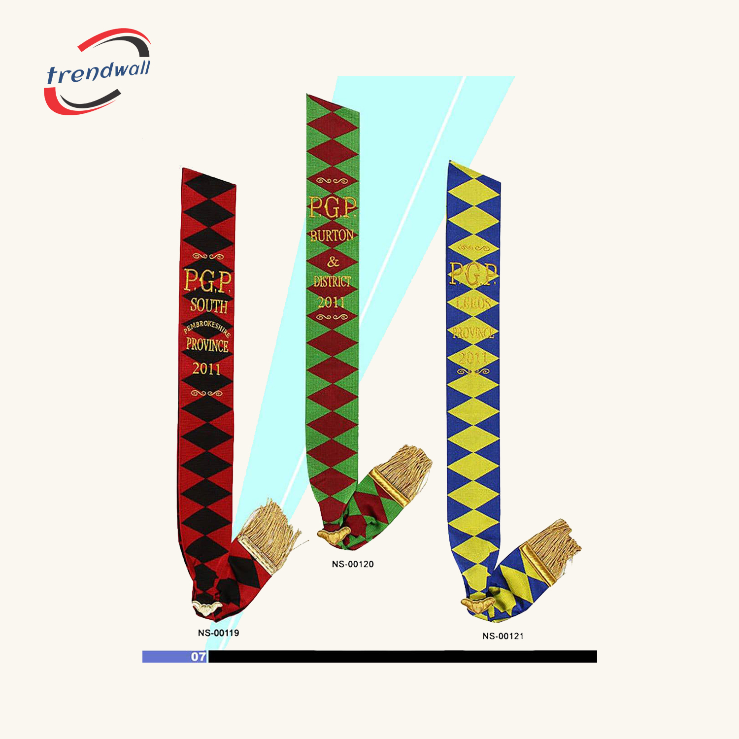 Royal Antediluvian Order of Buffaloes (R.A.O.B.) Sash