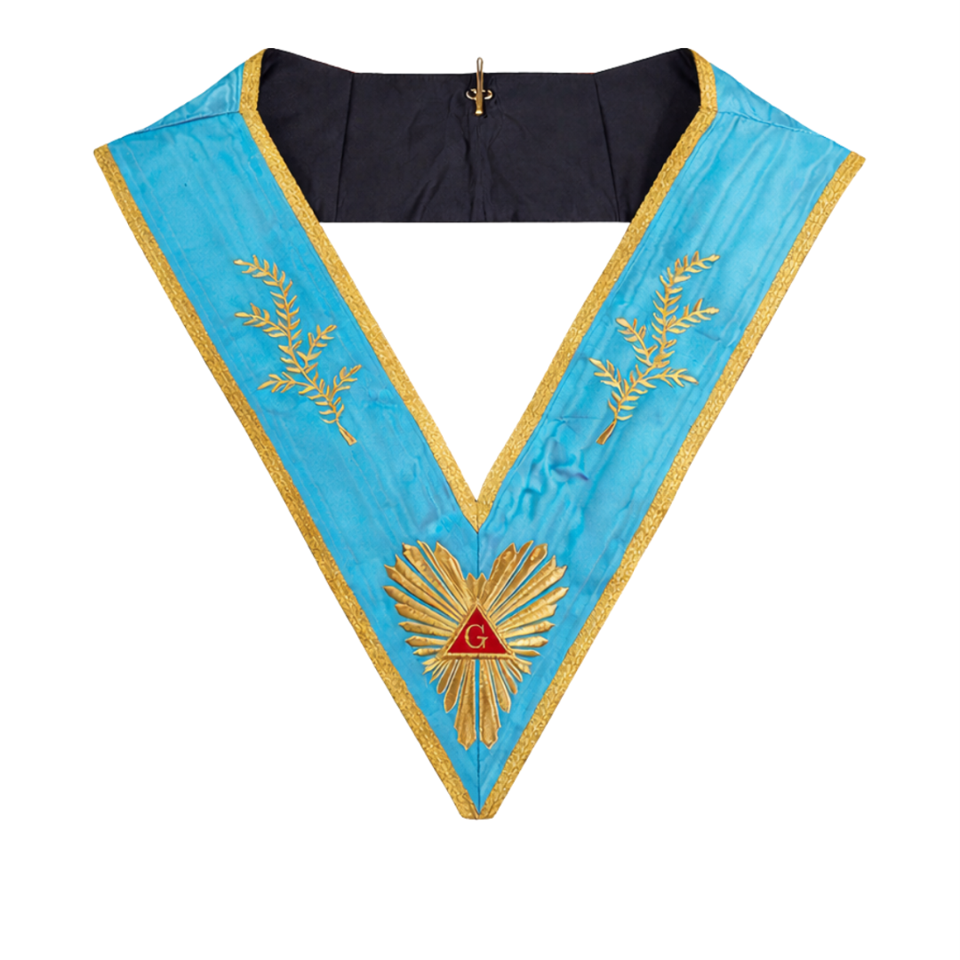 Past Worshipful Master Memphis Misraim French Regulation Collar