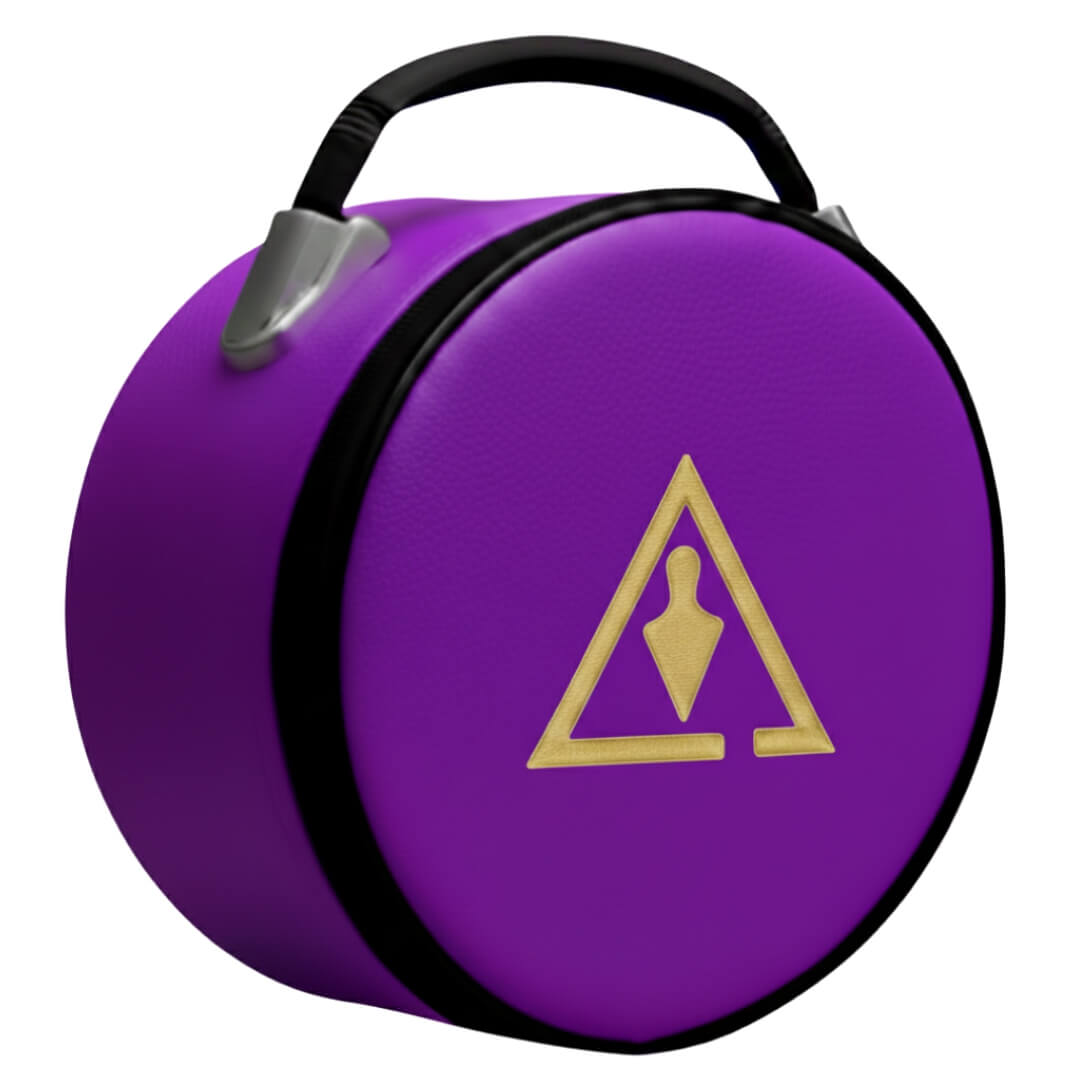 Council Crown Cap Case Trowel with Fine Embroidery Work