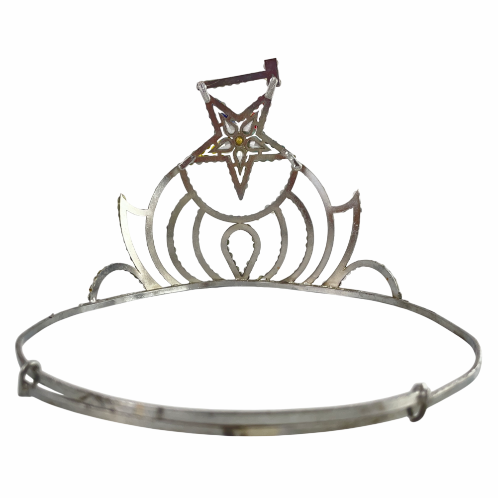 Past Matron OES Crown with Gavel