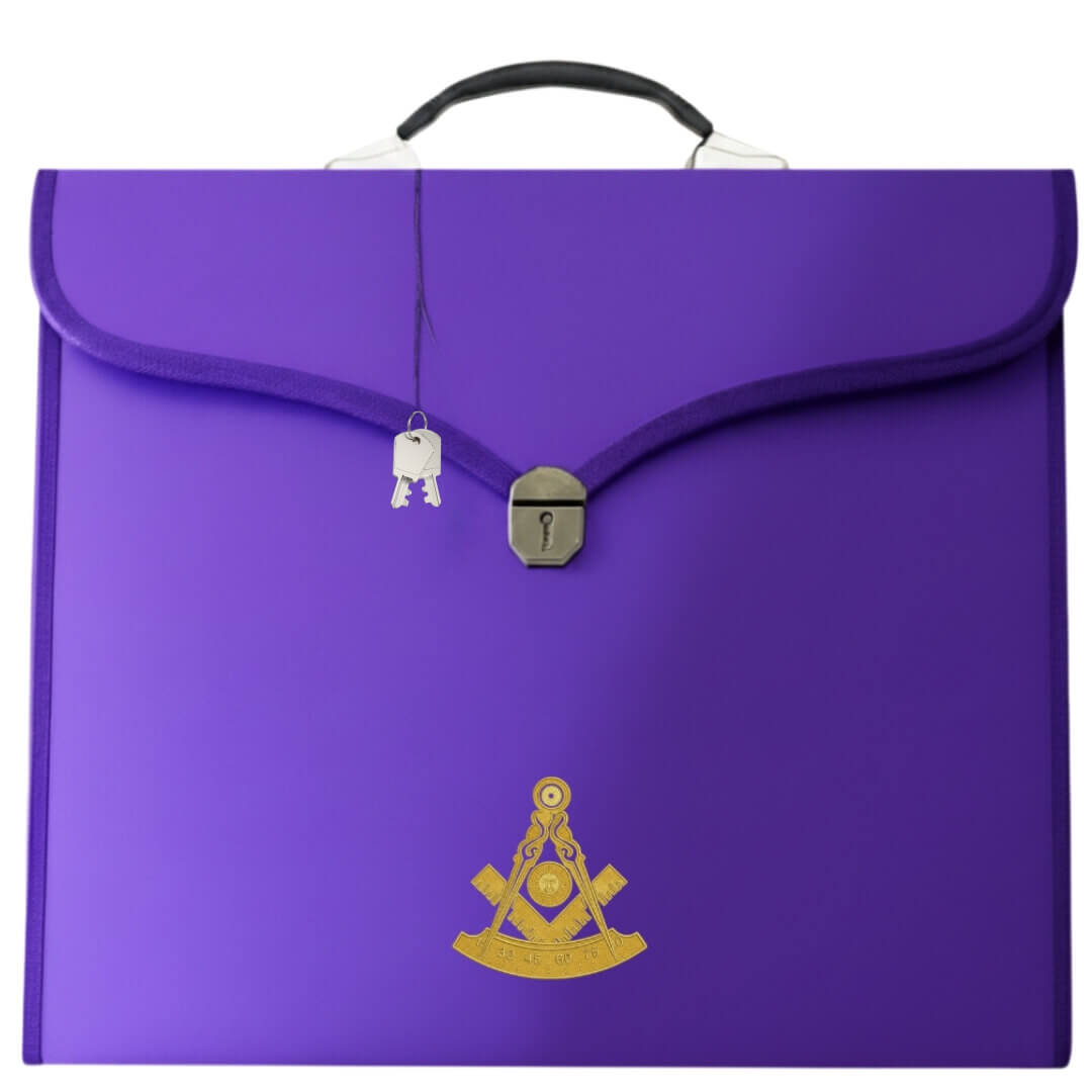 Past Master Blue Lodge Apron Case