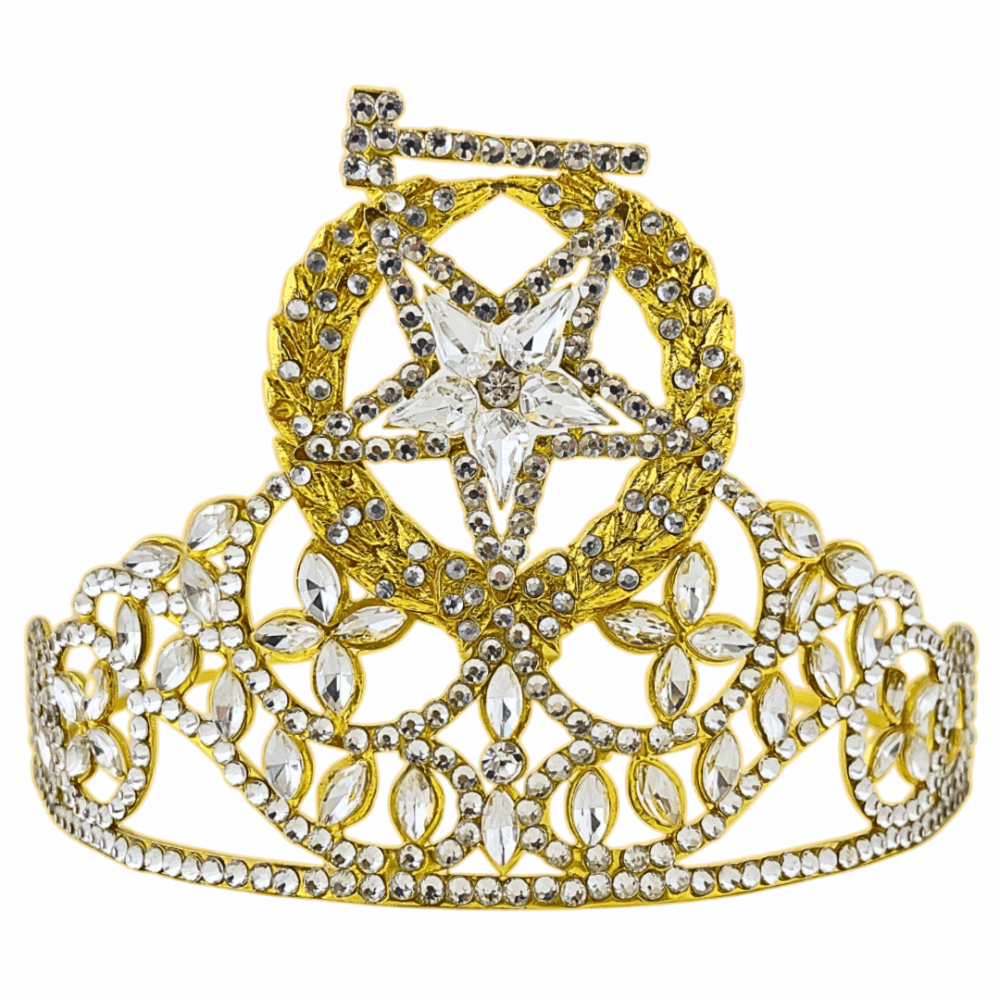 OES Grand Worthy Matron Silver Star Crown