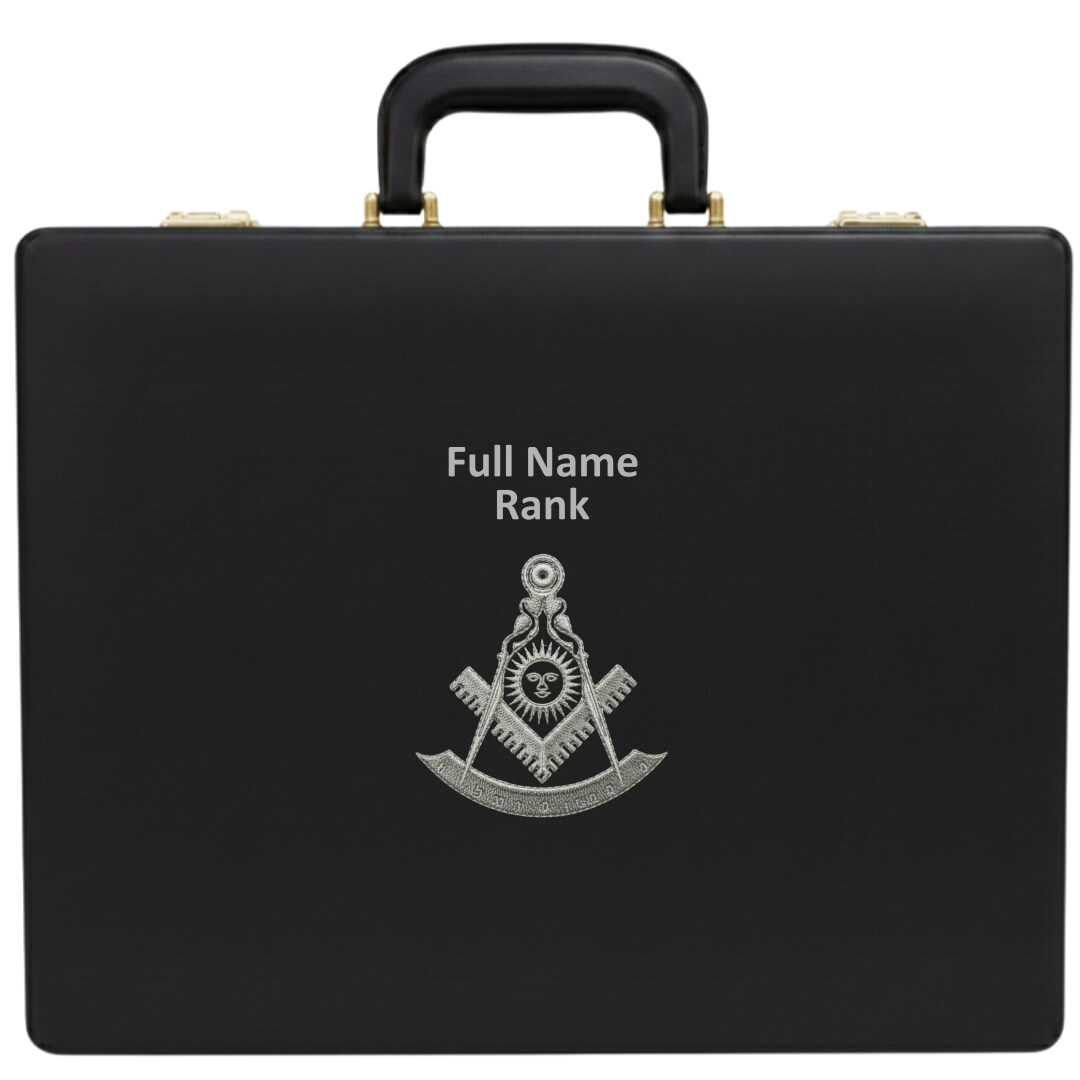 Past Master Blue Lodge California Regulation Apron Case
