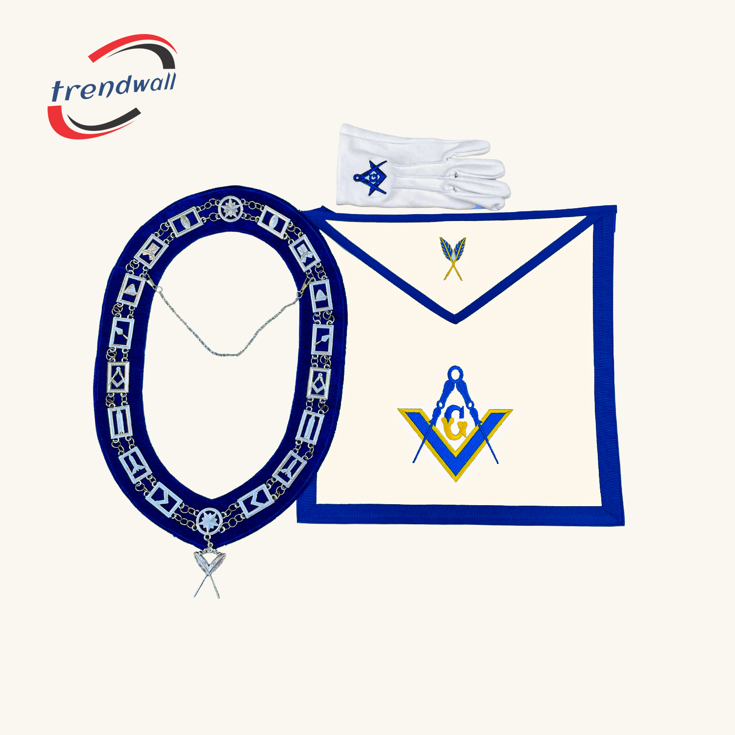 Secretary Blue Lodge Officer Apron - Regalia Set