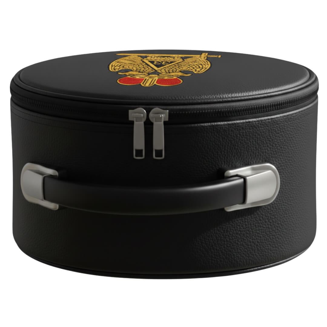 33rd Degree Scottish Rite Crown Cap Case