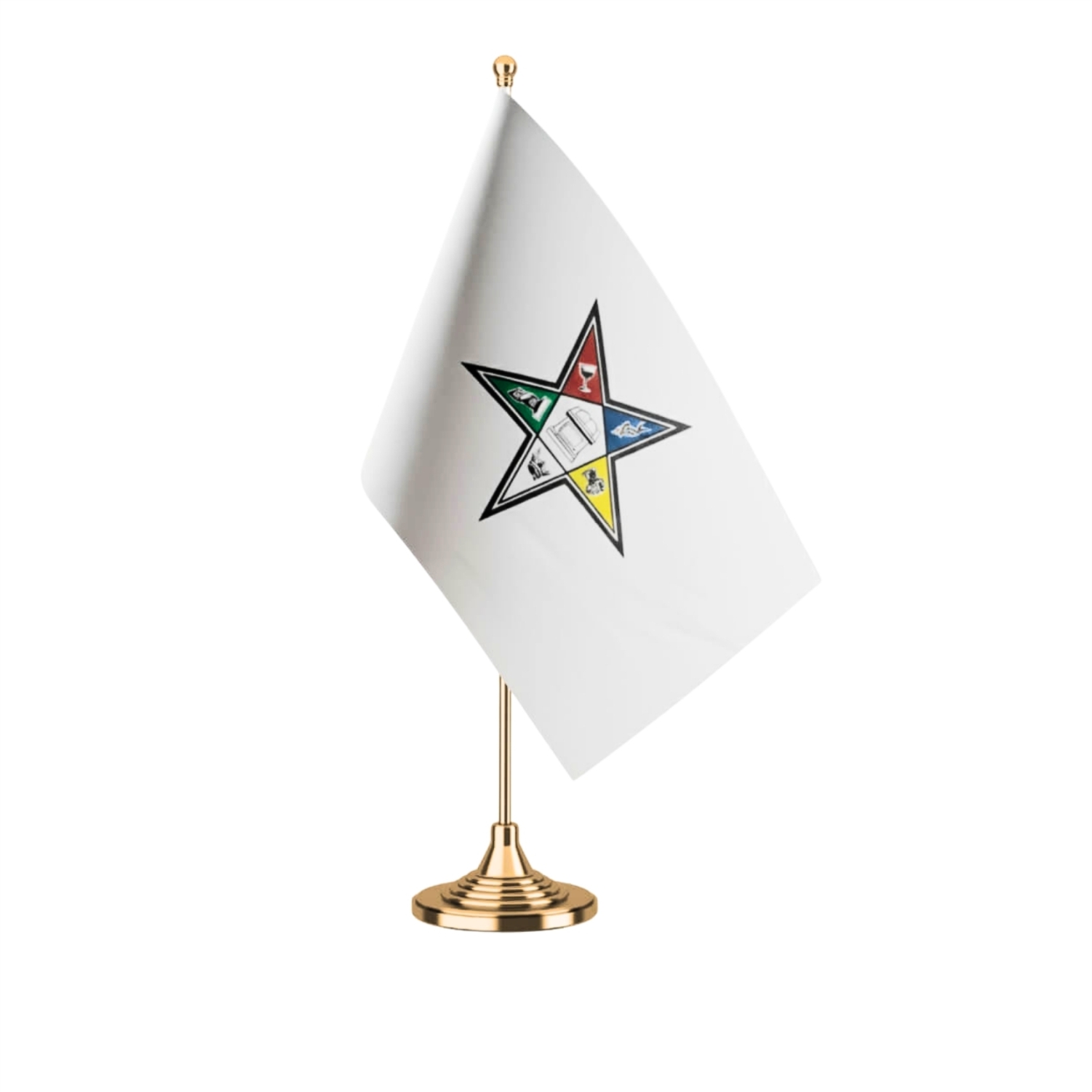 Masonic OES Desk Flag