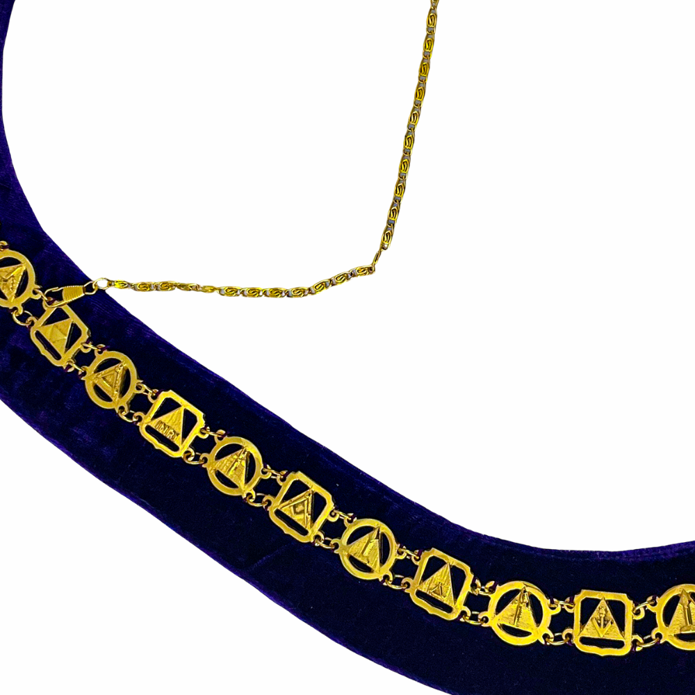 Masonic 33rd Degree Scottish Rite Chain Collar