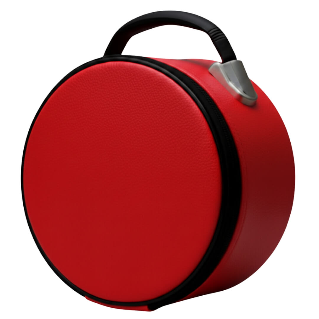 Masonic Crown Cap Case Red Color