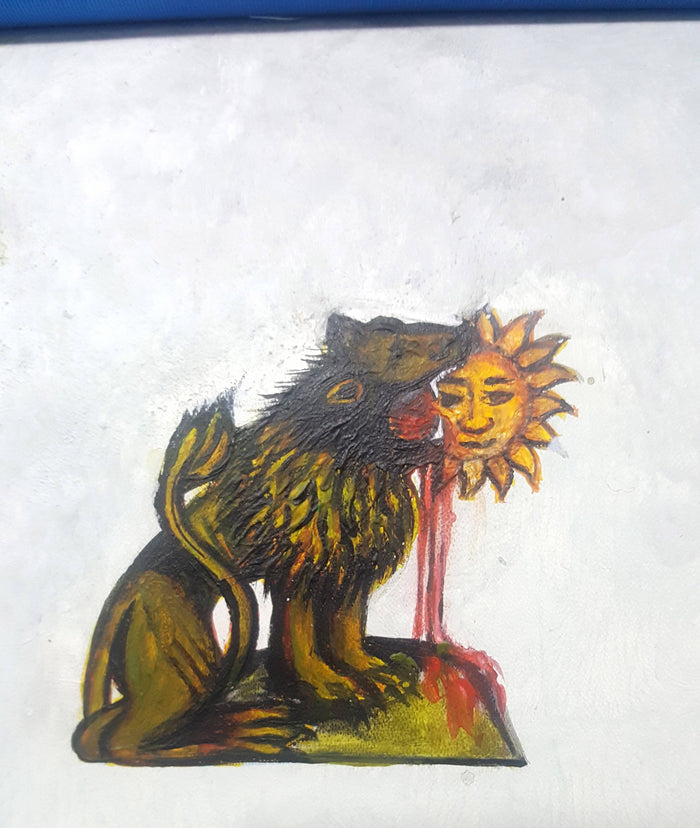 Hand-Painted ApronHand-Painted Apron