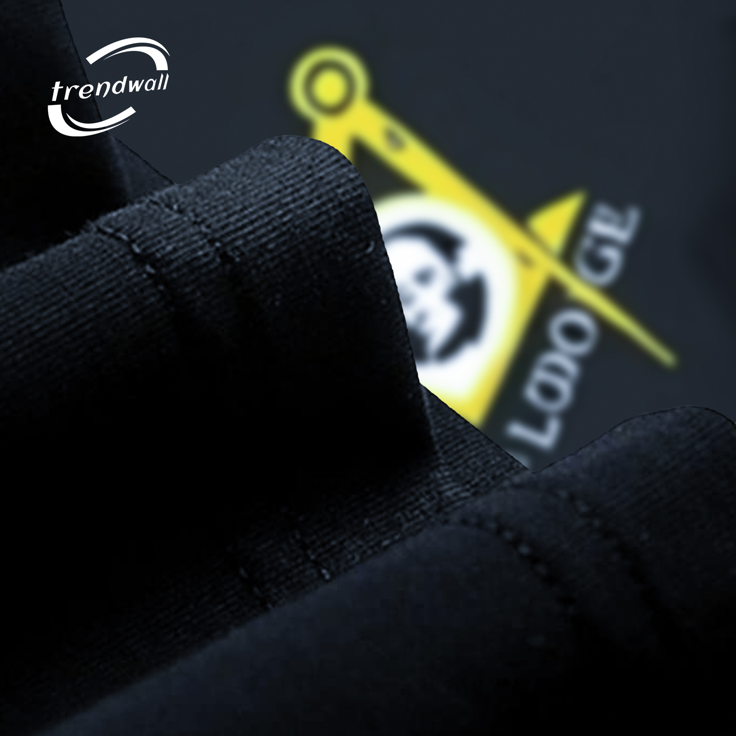 Masonic Square and Compasses Black T-Shirt