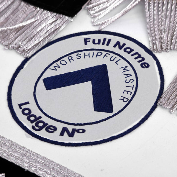 Worshipful Master Blue Lodge Apron