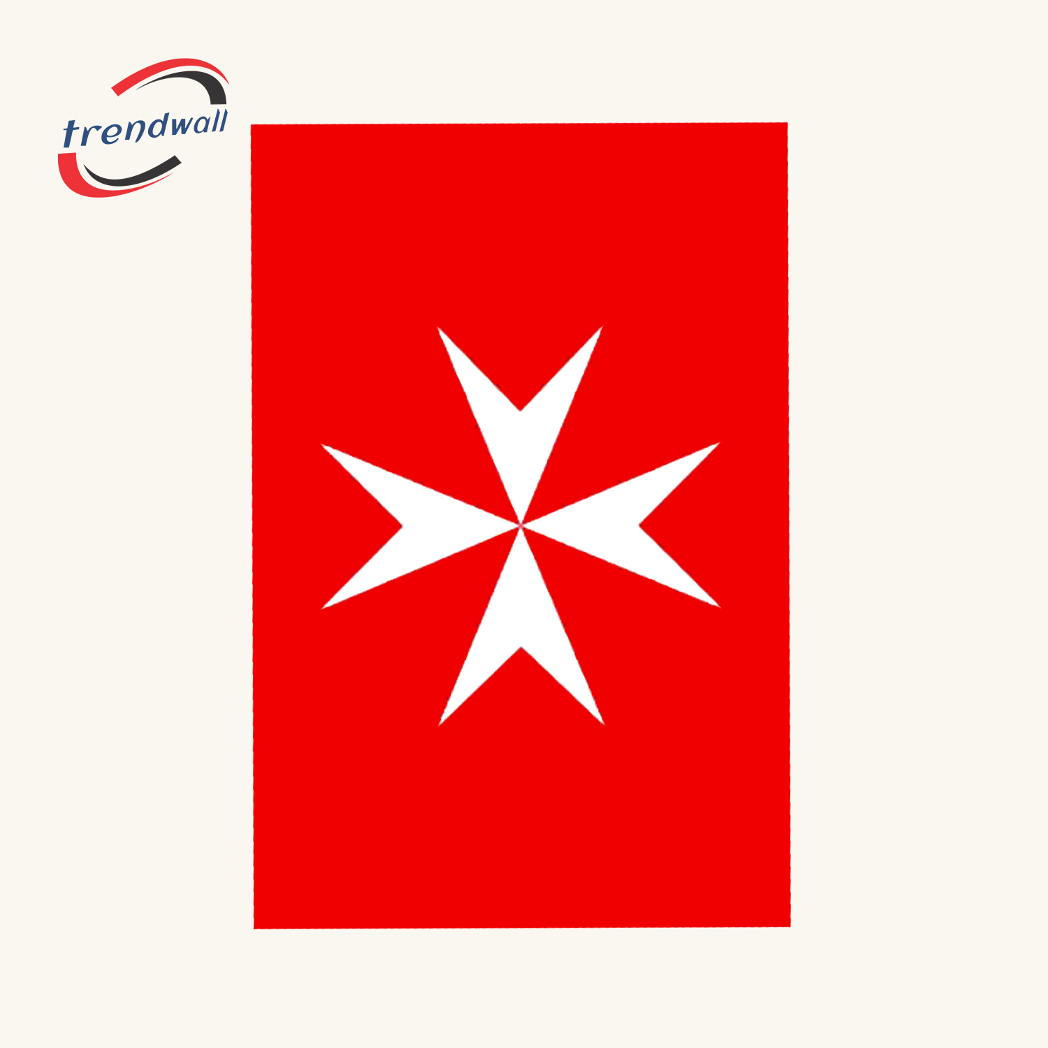 Order of Malta Commandery Flag