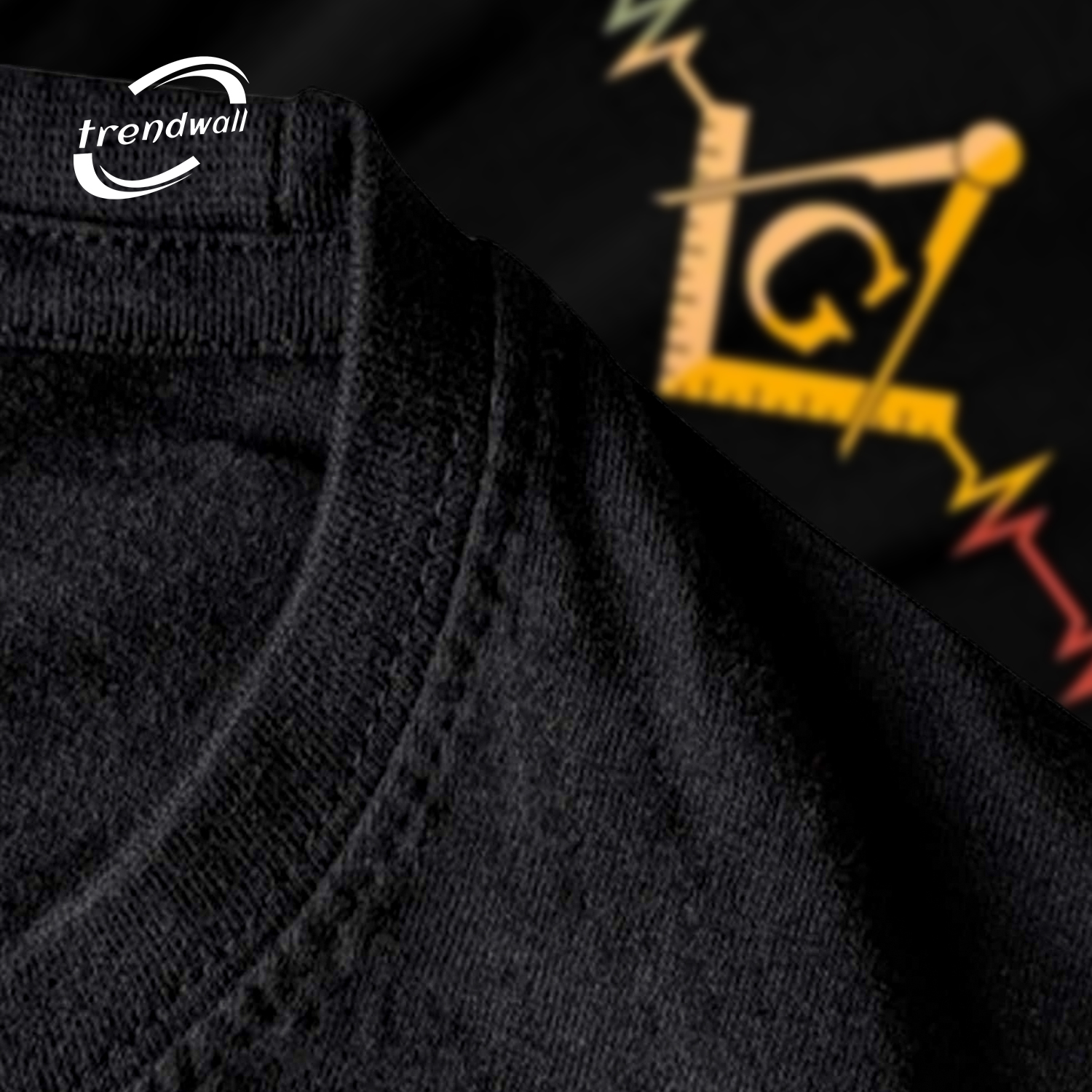 Masonic T-Shirt – Fraternal Freemasonry Square & Compass G