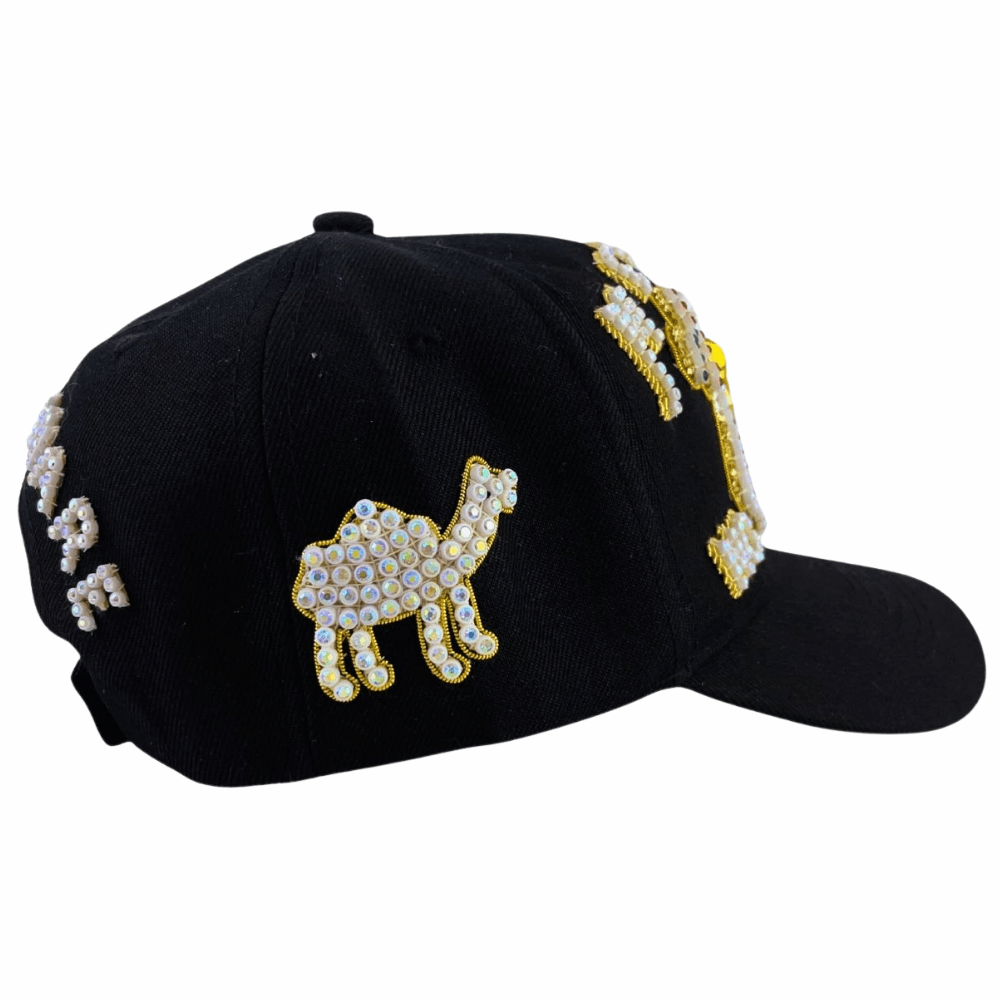 Shriners Black Color Cap