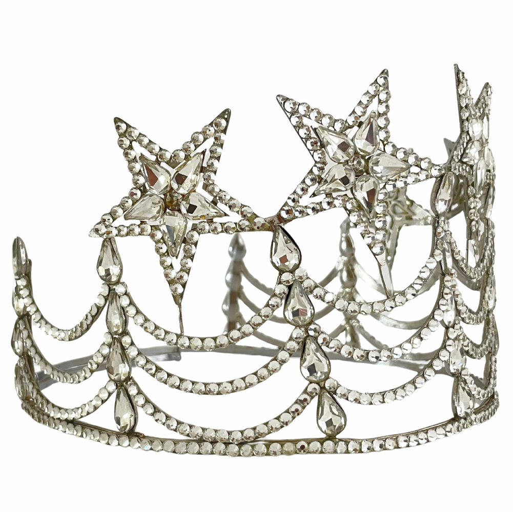 OES 5-Stars Silver Star Crown
